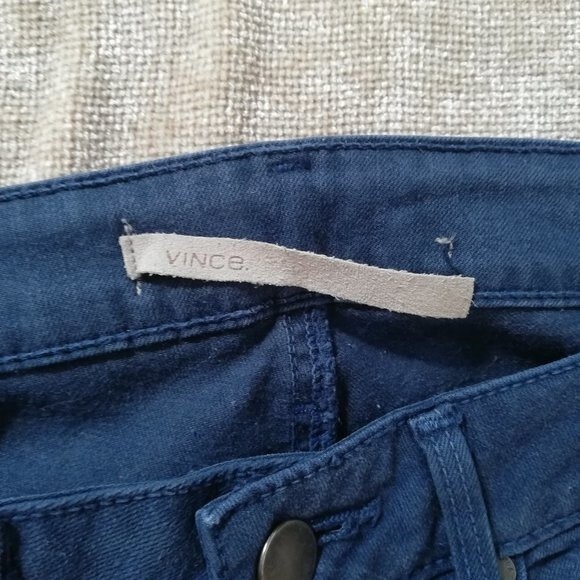 Vince Blue 5 Pocket Skinny Jeans Size 27 - Picture 6 of 13